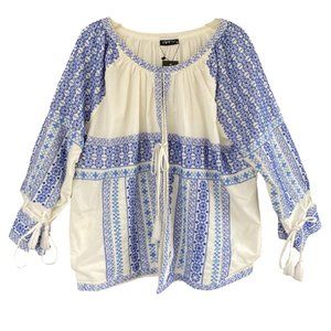 APNY Blue and White Women's Jacket